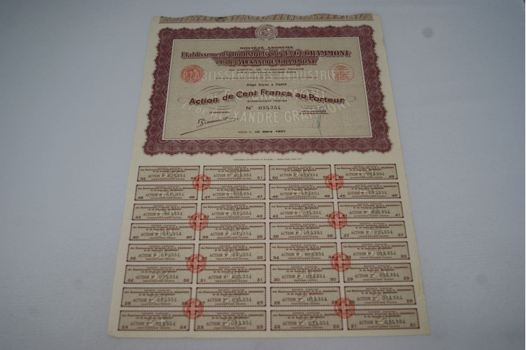 Etablissements industriels de E-C Grammont et de Alexandre Grammont