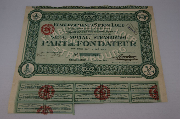 Etablissements Simon Loeb