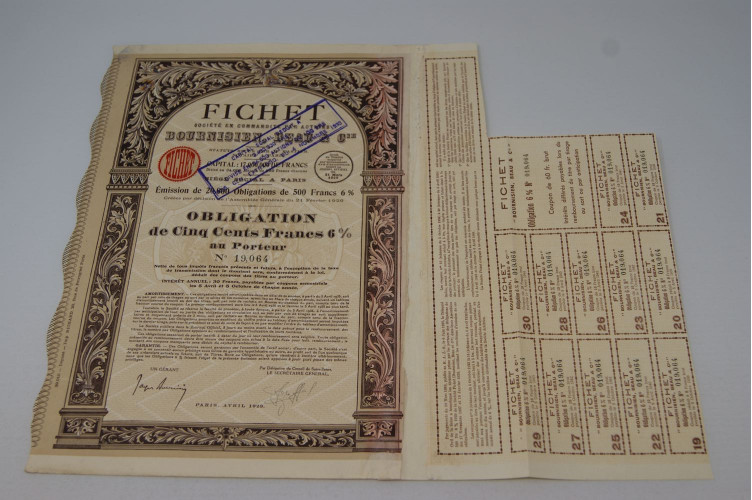 Fichet société en commandité par action Bournisien