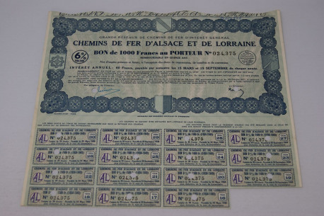 Grands réseaux de chemins de fer d'intérêt général Chemins de fer d'Alsace et de Lorraine