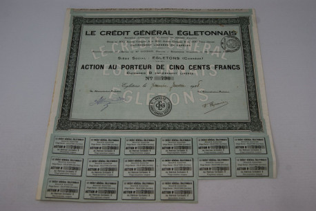 Le Crédit Général Égletonnais