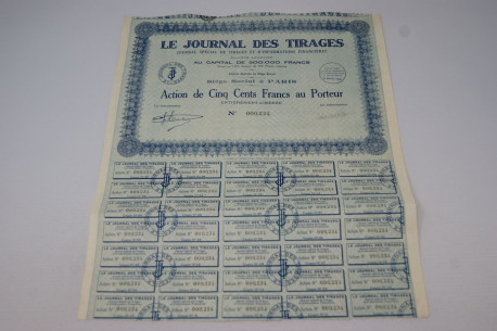 Le Journal des Tirages