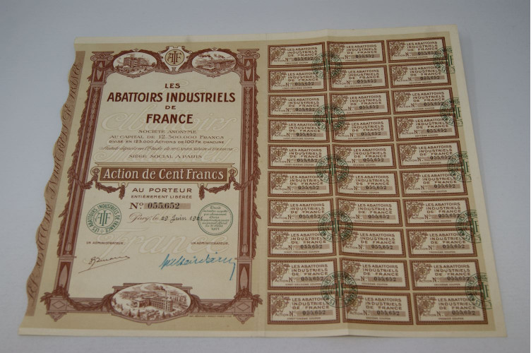 Les abattoirs industriels de France