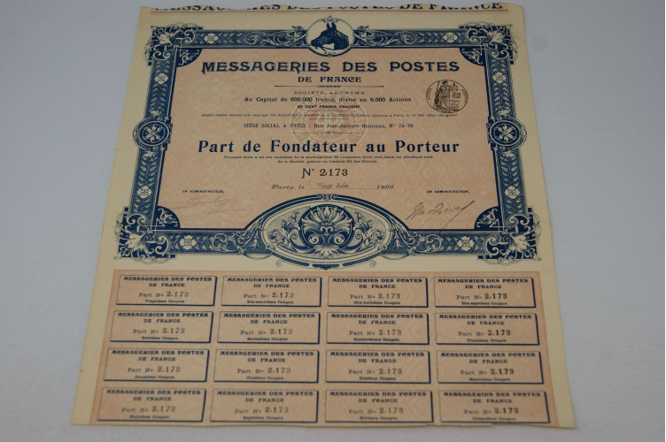 Messageries des postes de France