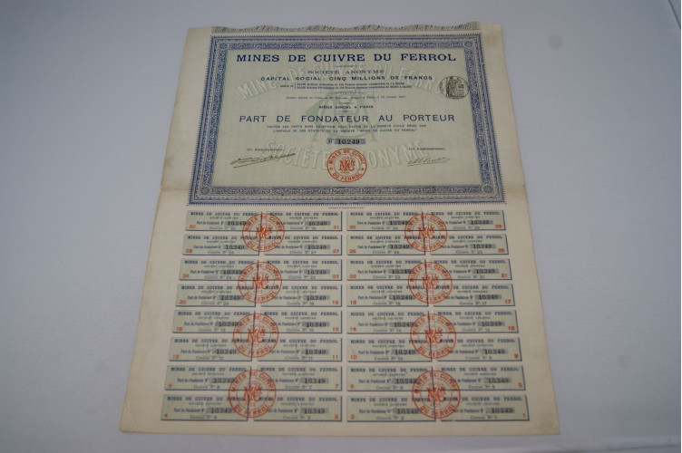 Mines de cuivre du Ferrol