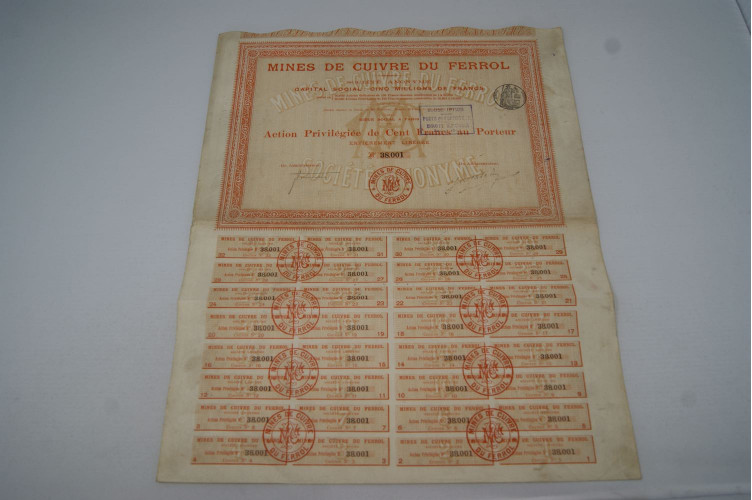 Mines de cuivre du Ferrol