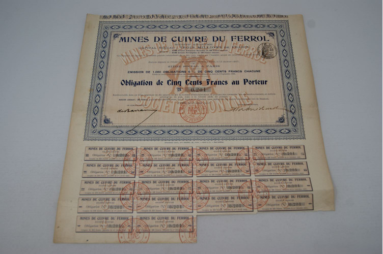 Mines de cuivre du Ferrol