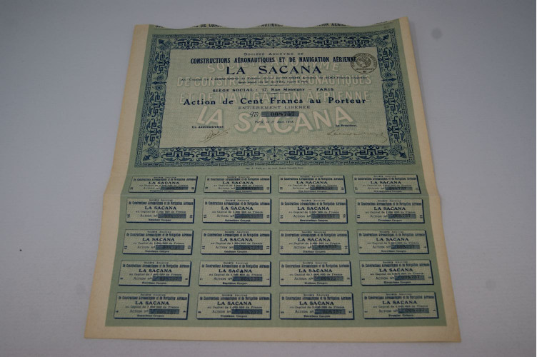 Société anonyme de contruction aéronautiques et de navigation aérienne La Sacana