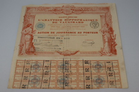 Société anonyme de l'abattoir hippophagique de Vaugirard