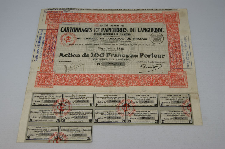Société anonyme des cartonnages et papeteries du Languedoc