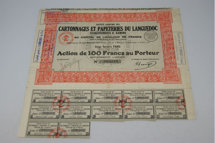 Société anonyme des cartonnages et...