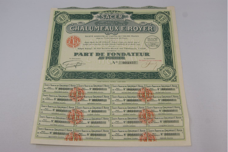 Société anonyme des chalumeaux E. Royer