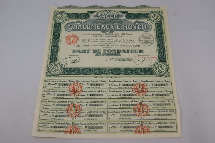 Société anonyme des chalumeaux E. Royer
