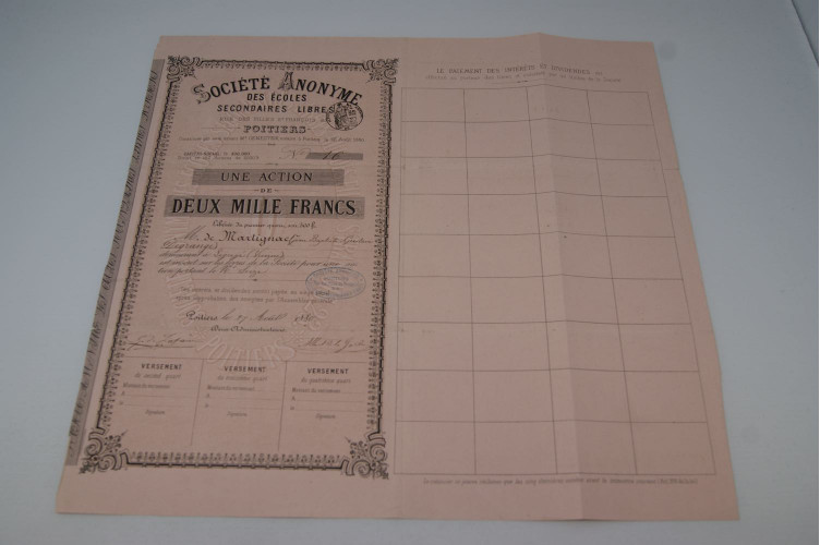 Société anonyme des écoles secondaires libres