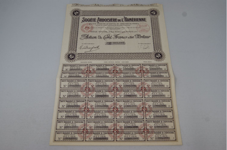 Société ardoisière de l'Hamérienne