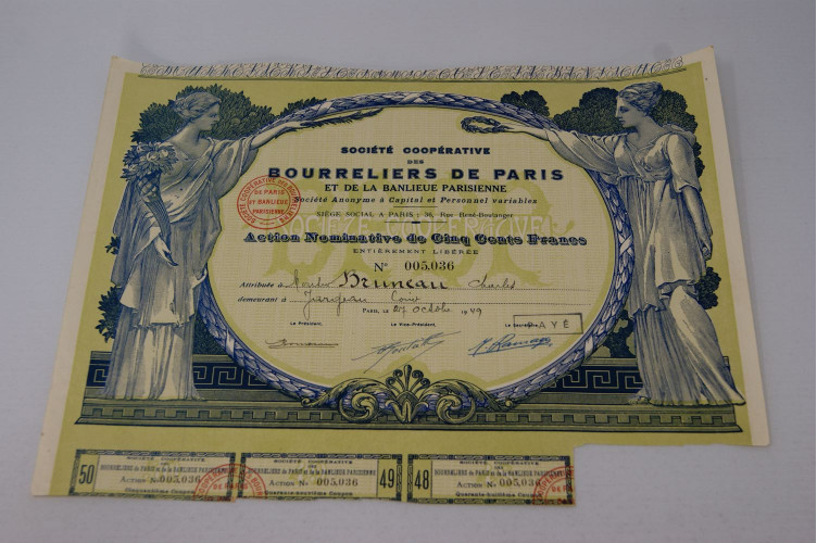 Société coopérative des bourreliers de Paris