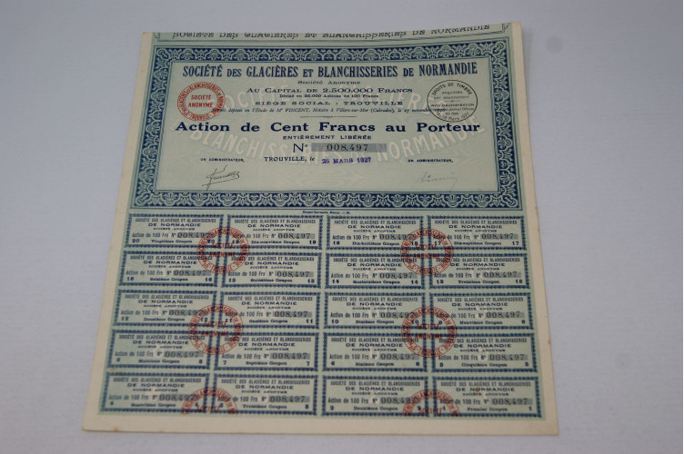 Société des glacières et blanchisseries de Normandie