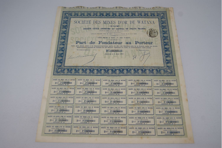 Société des mines d'or de Watana