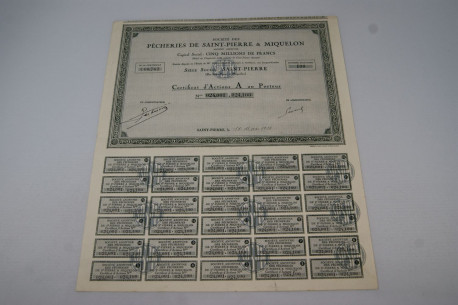 Société des pêcheries de Saint Pierre & Miquelon