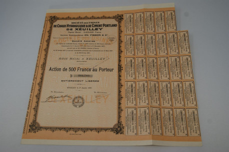 Société des usines de chaux hydraulique et de ciment Portland de Xeuilley