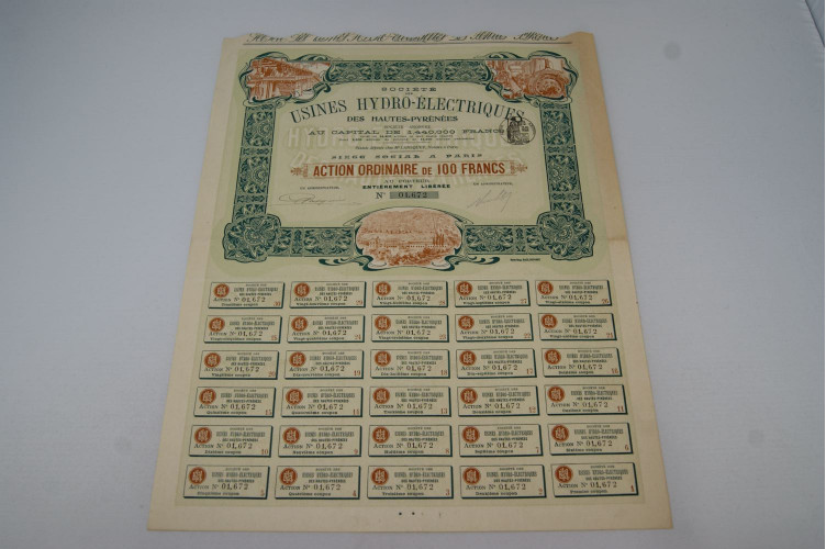 Société des usines hydro-éléctriques des Hautes-Pyrénées