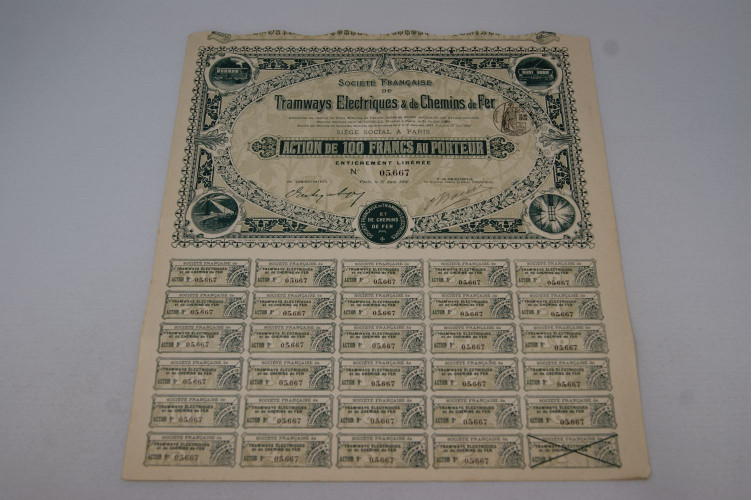 Société française de tramways...