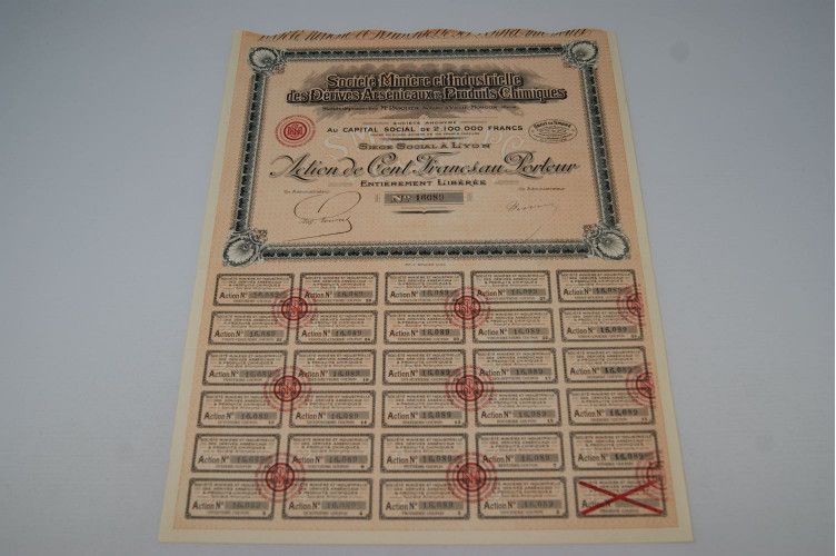Société minière et industrielle des Dérivés Arsénicaux et Produits Chimiques