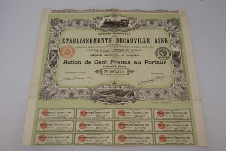 Société nouvelle des établissements Decauville Ainé