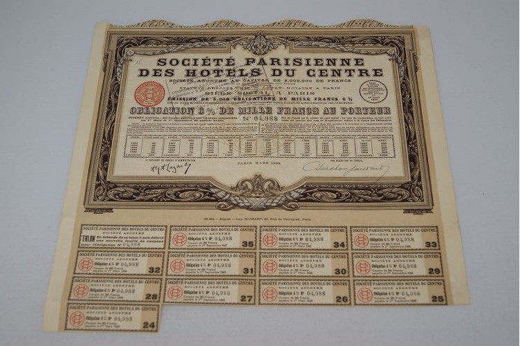 Société parisienne des hotels du centre