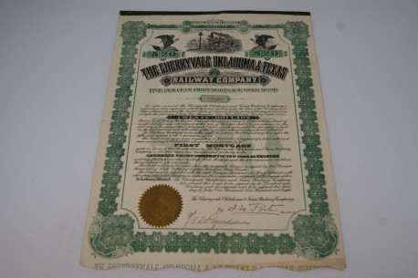 The Cherryvale Oklahoma & Texas Railway Company