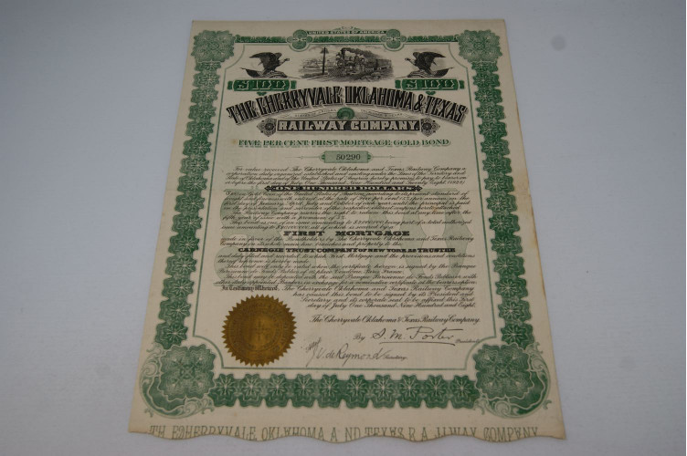 The Cherryvale Oklahoma & Texas...