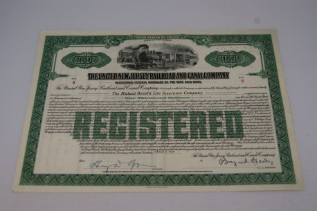 The United New Jersey railroad and canal company