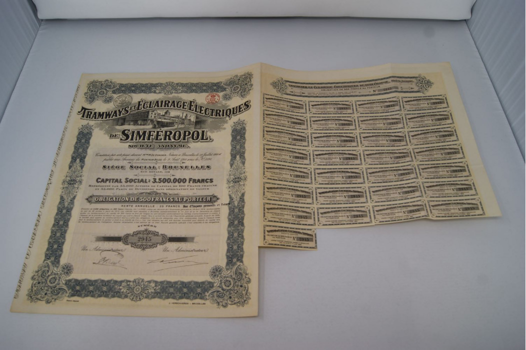 Tramways et éclairages éléctriques de Simféropol