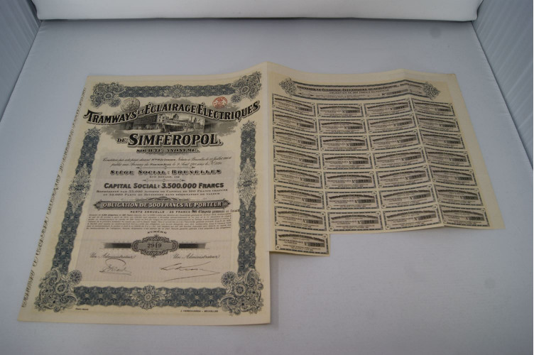 Tramways et éclairages éléctriques de...