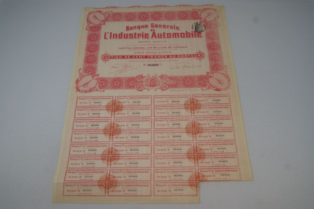 Banque générale de l'industrie automobile