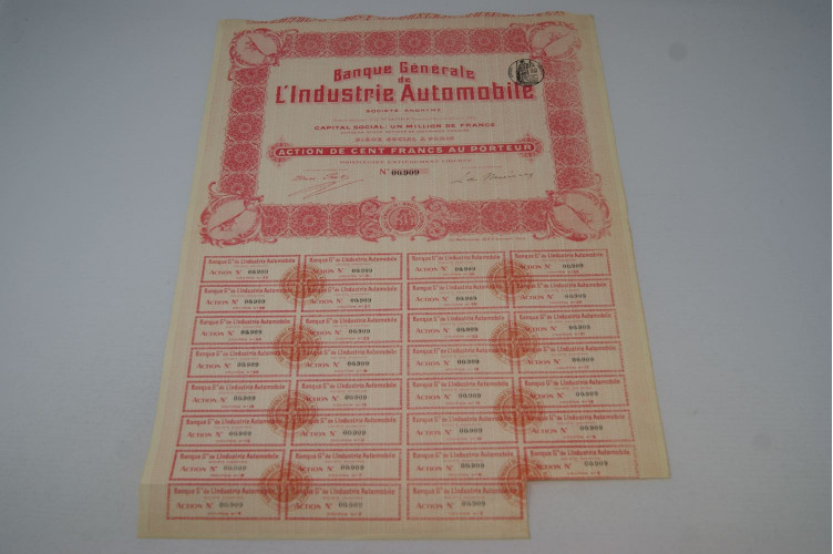 Banque générale de l'industrie automobile