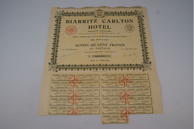 Biarritz Carlton Hotel