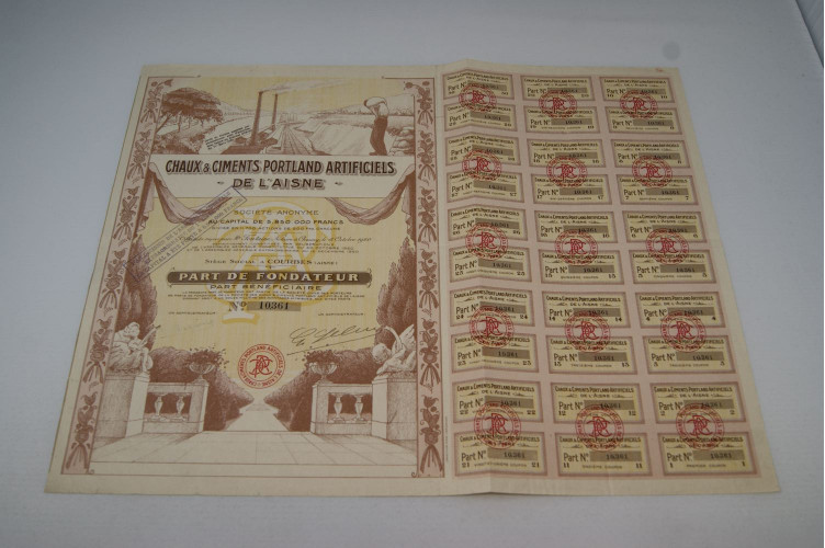 Chaux & Ciments Portland artificiels...