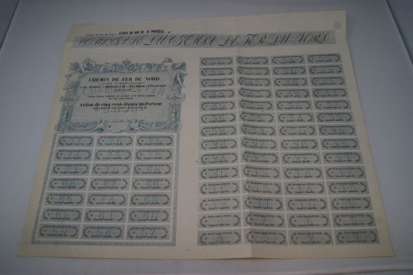 Chemin de fer du Nord de Paris à la frontière de Belgique