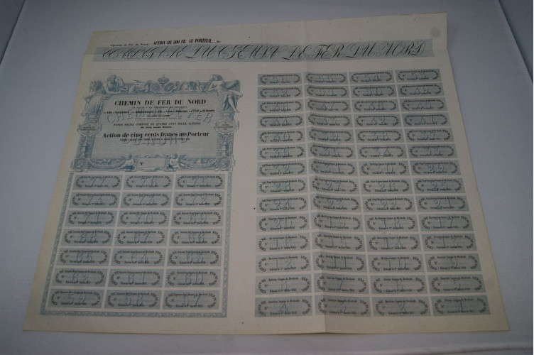 Chemin de fer du Nord de Paris à la frontière de Belgique