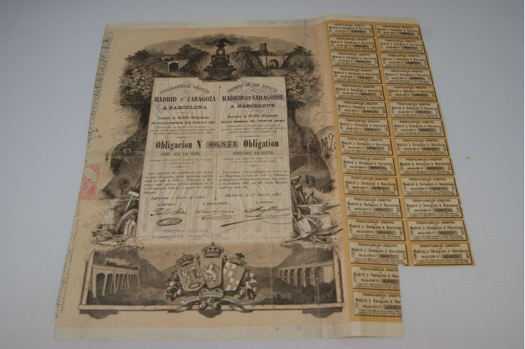 Chemins de fer directs Madrid et...