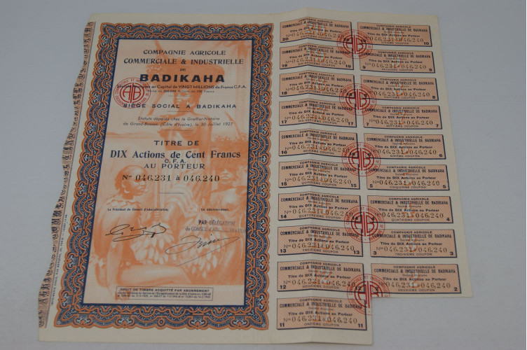 Compagnie agricole commerciale et...