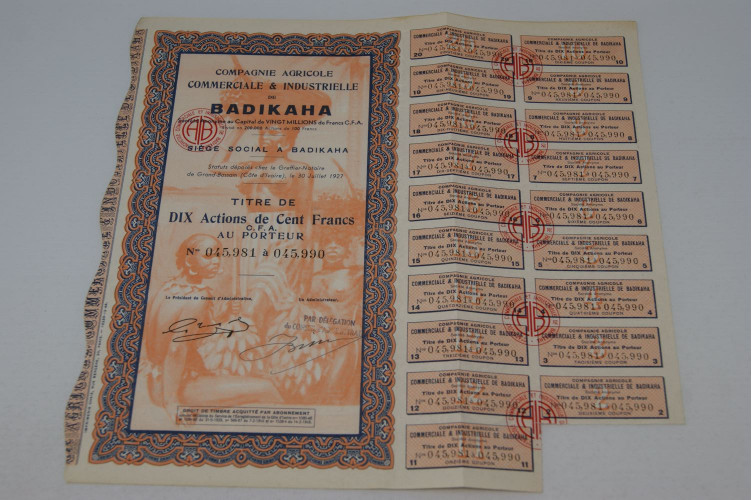 Compagnie agricole commerciale et...