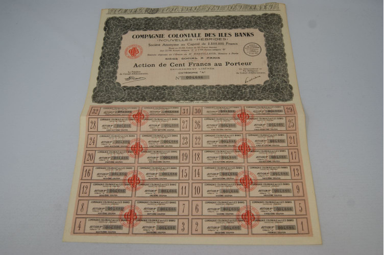 Compagnie Coloniale des Iles Banks