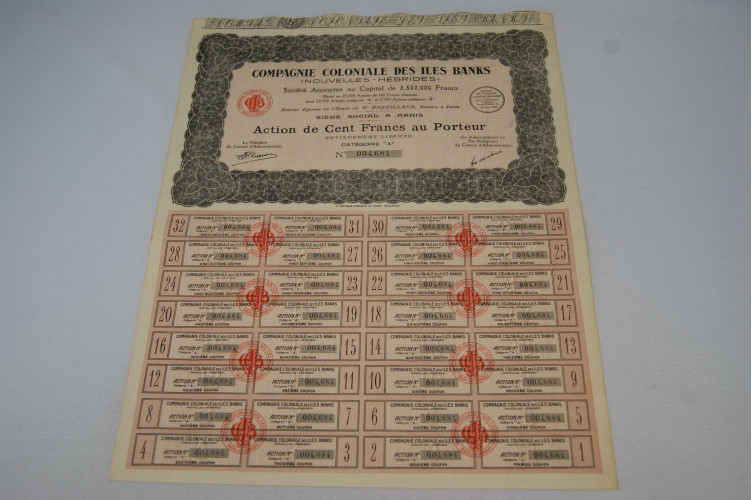 Compagnie Coloniale des Iles Banks