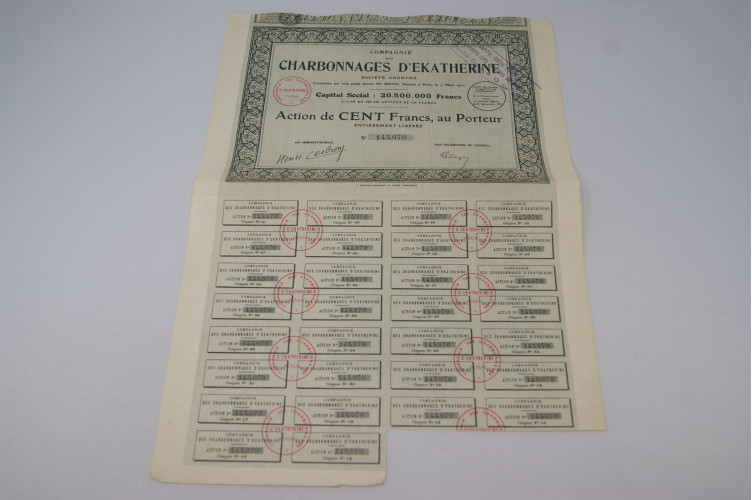 Compagnie des charbonnages d'Ekatherine