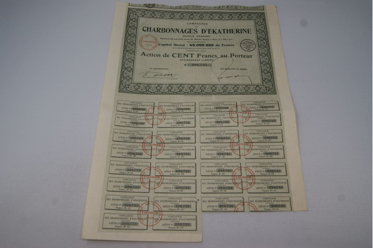 Compagnie des charbonnages d'Ekatherine