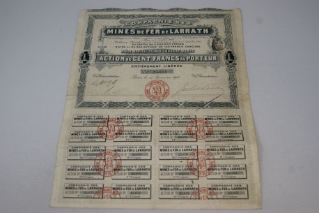 Compagnie des mines de fer de Larrath