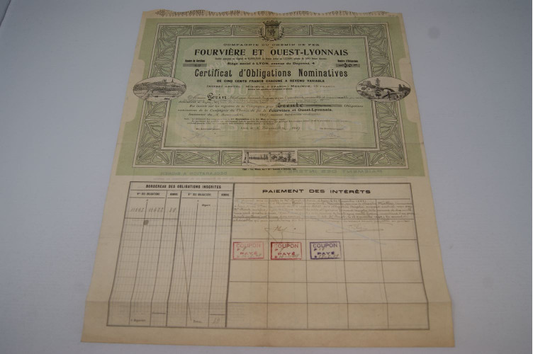 Compagnie du chemin de fer Fourvière et Ouest Lyonnais