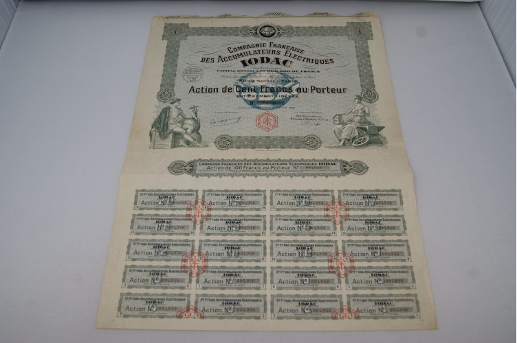 Compagnie française des accumulateurs éléctriques IODAC
